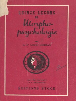 cover image of Quinze leçons de morpho-psychologie